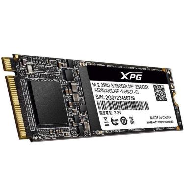 Imagem de SSD 128GB Adata XPG SX6000 Lite, M.2 NVMe, Leitura 1800MB/s e Gravação 600MB/s