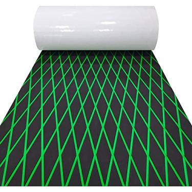 Imagem de LSS laidi Piso de barco, espuma de EVA, piso autoadesivo náutico, antiderrapante, para lancha, barco, barco, trailer, iate, caiaque, piscina, 234 x 94 cm