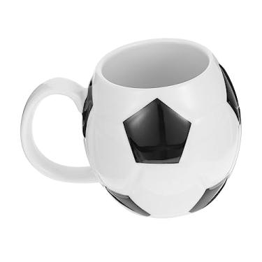 Imagem de 1 Unidade Caneca De Cerveja De Futebol Decoração De Mesa De Festa Esportiva Caneca De Orelha Única Caneca De Champanhe De Bebida Capuccino Escritório Porcelana Café Cerâmica