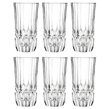 Imagem de Barski Copos Highball de cristal europeu - Copos seguros para lava-louças, para água, suco, vinho, cerveja e coquetéis - Adequado para uso diário e ocasiões especiais conjunto de 170