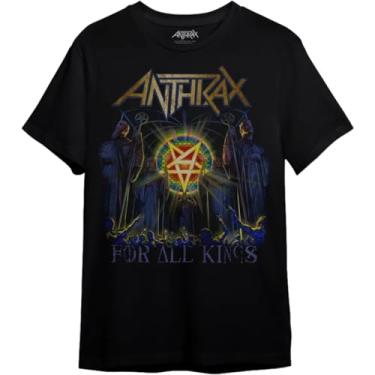 Imagem de Camiseta Anthrax For All Kings (BR, Alfa, PP, Regular, Preto)