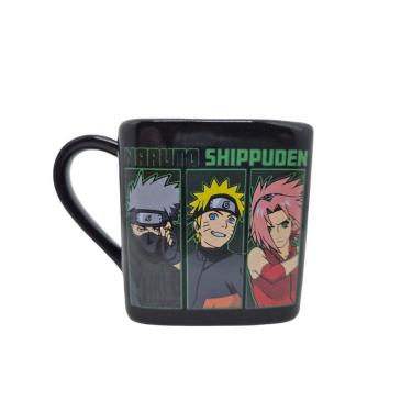 Imagem de Caneca Naruto Konoha Porcelana Quadrada 220 ml