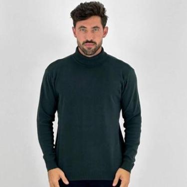 Imagem de Blusa de Lã Oyhan Básica Gola Alta Masculina-Masculino