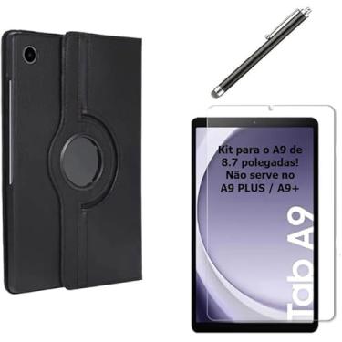 Imagem de Capa Case Anti Impacto para Tablet Samsung Galaxy Tab A9 8.7 pol (X110 X115) + Película de Vidro Temperado 9H + Caneta Touch - Phone Palace