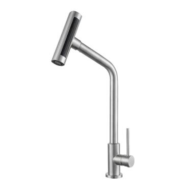 Imagem de Torneira Gourmet Cozinha Mesa 4 Jatos Inox 304 Escovado