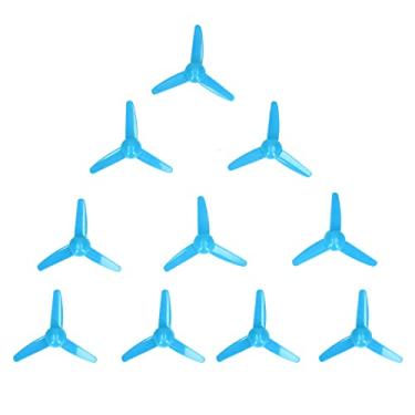 Imagem de 10 PCS 70 Mm 3 Lâminas Hélice XR-148 Hélices de Avião RC Sobressalentes Fácil de Instalar e Substituir Compatível Com Eixo do Motor de 2 Mm Material ABS para Acessórios de Modelo