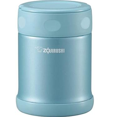 Imagem de Zojirushi Jarra de alimentos de aço inoxidável, 334 g, azul aquático