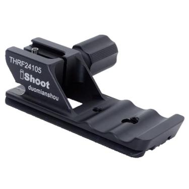 Imagem de Base de anel de montagem de tripé de suporte para lente de pé de substituição compatível com Canon RF 24-105 mm F2.8 L é lente USM Z, suporte de suporte Arca-Swiss Fit placa de liberação rápida para