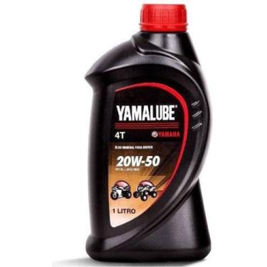 Imagem de Óleo motor lubrificante mineral SAE 20w50 Yamalube original API SL, JA