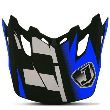 Imagem de Pala Capacete Pro Tork Th1 Jett Factory Edition Neon, AZUL, Único