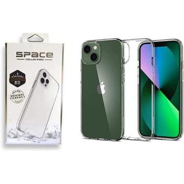 Imagem de Capa Capinha Clear Case Space Rígida Anti Amarelamento Resistente Para