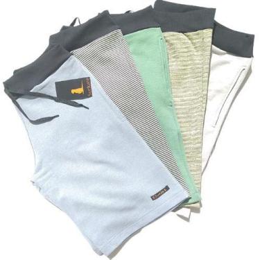 Imagem de Kit 3 Bermudas Moletom Masculina Premium Qualidade Original - Surikate