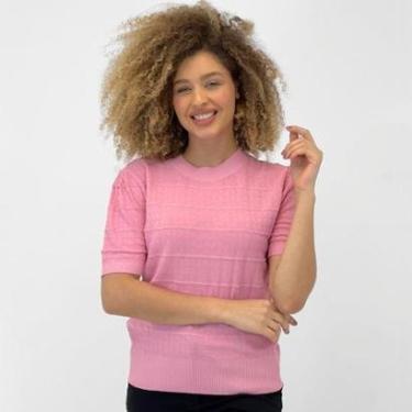 Imagem de Blusa Facinelli Modal Manga Curta Feminina-Feminino