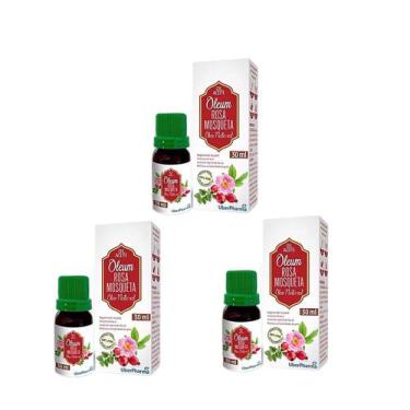 Imagem de Kit 3 Óleo Natural Rosa Mosqueta 30ml - Uberpharma