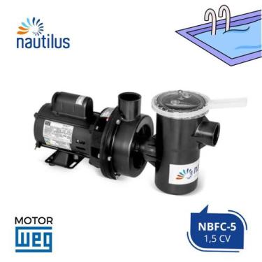 Imagem de Motobomba Para Piscina 1 CV Nautilus NBFC-4