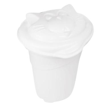 Imagem de Cesto de roupas bebê organizador infantil com tampa plastibaby 36l - m