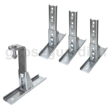 Imagem de Kit 4x Suporte Fixação Motor Portão Eletrônico Basculante - Goose Guar