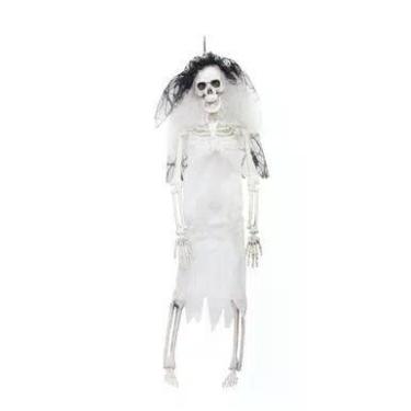 Imagem de Enfeite boneco noiva esqueleto halloween - Cromus