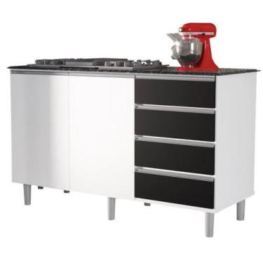 Imagem de Balcao Canadá para cooktop 5 bocas Bra / Mar Gabinete - PASSE BEM