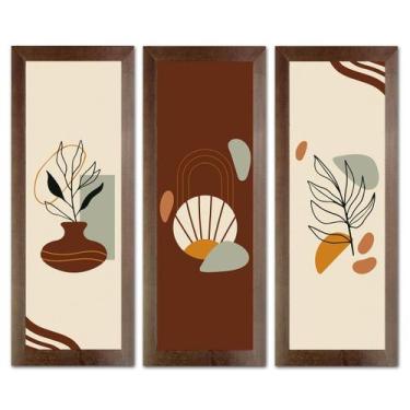 Imagem de Kit 3 Quadros Decorativos Restaurante, Sala De Jantar, Cafeteria, Lanc