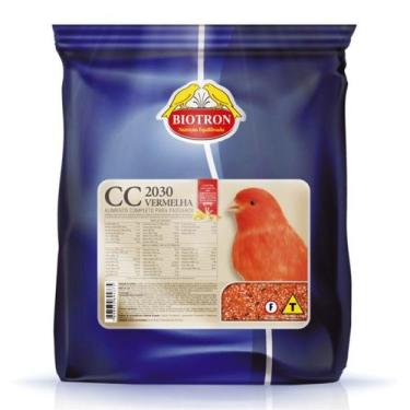 Imagem de CC 2030 Vermelha 1 kg - Farinhada para Canário - Biotron Zootécnica