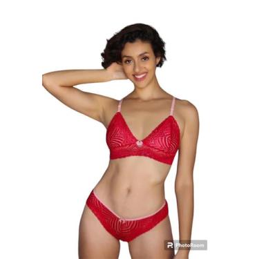 Imagem de Conjunto Renda Bicolor - Sophie Store, GG, Preto