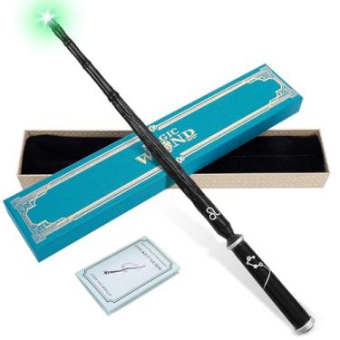 Imagem de Light Up Wizard Magic Wand with 5 Light Colors, Rechargeable Illuminating Constellation Wands for Kids Witch Cosplay Party Favors, Leo