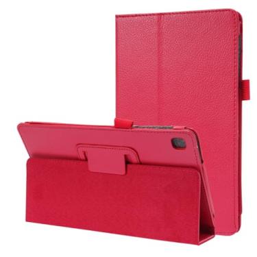 Imagem de ZZOUGYY Capa para tablet Samsung Galaxy Tab S6 Lite 10,4 SM-P610 P613 P615 P619 (versão 2020/2022), capa de couro leve ultrafina com suporte fólio para Galaxy Tab S6 Lite P620 P625 10,4 polegadas