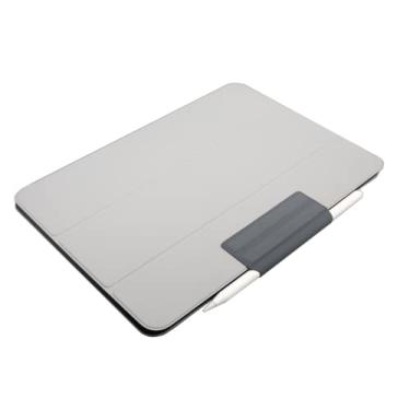 Imagem de OFA Capa com suporte de lápis compatível com Apple Pencil 1ª/2ª geração, funcional, dobrável, acessórios de capa magnética embutida, Apple iPad Pencil 2ª geração sem fio, cinza carvão