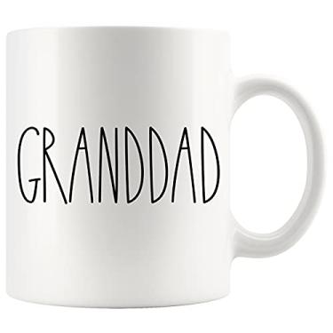Imagem de Caneca de avô, caneca de avô presentes para xícara de café de Natal, presente de aniversário, dia das mães/dia dos pais, caneca de café para a família presente de aniversário para o melhor avô de