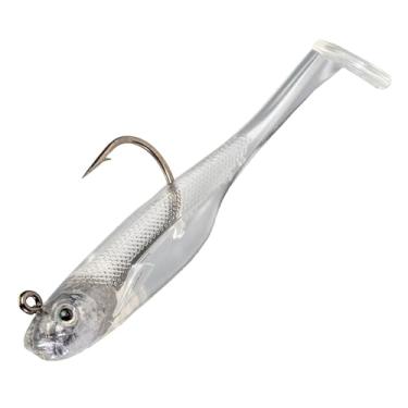 Imagem de Strike King (SKHM338-367) Isca de pesca Homing Minnow, isca de natação de plástico macio pré-equipada, otimizada para sonar ao vivo, perfil realista, 7,5 cm, gancho 3/0, pacote com 3, prisma