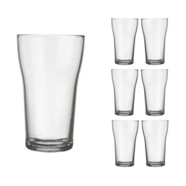 Imagem de Jogo 6 Copo 200ml Boteco Cerveja Bar Restaurante Chopp Nadir - NADIR F