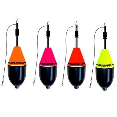 Imagem de Boia Cevadeira 38g Ração Pesqueiro Jr Brabinha Pesca com 4UN - JR PESC