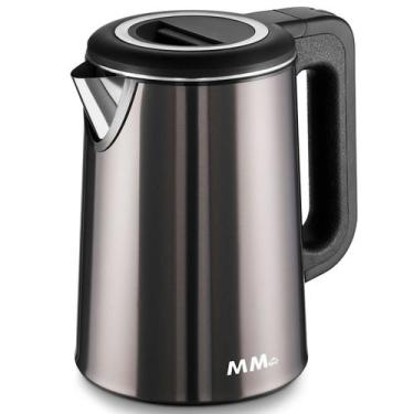 Imagem de Chaleira Elétrica Aço Inox 2 Litros Jarra Pratic Agua quente - Mm Hous