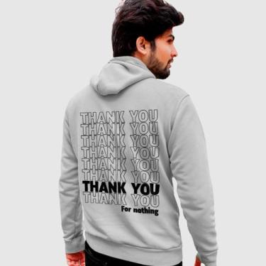 Imagem de Blusa Moletom Genuine Grit Masculina Estampada Algodão 30.1 Thank You 