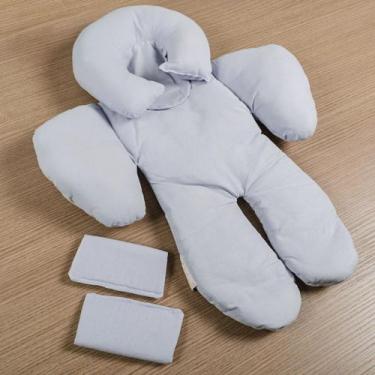 Imagem de Almofada Para Bebê Conforto Menino e Menina 100% Algodão (Várias Cores