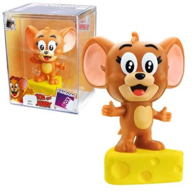 Imagem de Figura De Ação Jerry Boneco Articulado Decorativo Em Caixa Acrílica Co