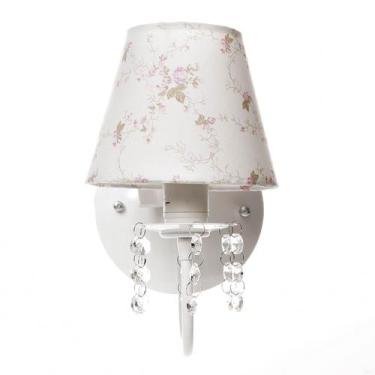 Imagem de Arandela 1 Lâmpada Cristais Quarto Bebê Infantil Menina Menino - Potin