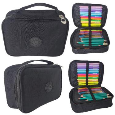 Imagem de Estojo Escolar Box Modelo 100 Pens 01862 - ELLO