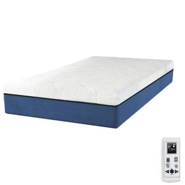 Imagem de Colchão Magnético Massageador - Eco Master - Eco New, Azul, Solteiro