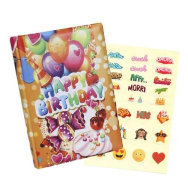 Imagem de Álbum de 500 Fotos 10x15 Feliz Aniversário - 2416 - 6658/361 - TUDOPRA