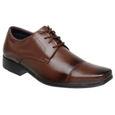 Imagem de Sapato Social Liso Em Verniz Com Cadarço Oxford (SL1010) - Mena Infini