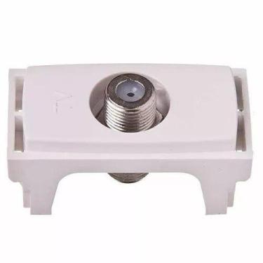 Imagem de Modulo tomada antena tv fbx6a pial legrand linha fortbella - kit c/15