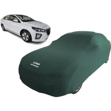 Imagem de Capa Automotiva Hyundai Ioniq Tecido Helanca Resistente - Mz, Verde