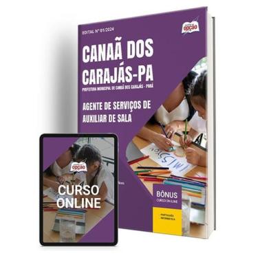 Imagem de Apostila Prefeitura de Canaã dos Carajás - PA 2024 - Agente de Serviço
