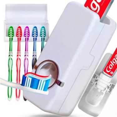 Imagem de Dispenser Pasta de Dente Automático e suporte para escovas - ngc