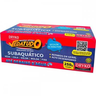 Imagem de Massa Epoxi Dryko Veda Tudo 250G
