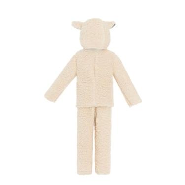 Imagem de YIJU Fantasia infantil de cordeiro, novidade, roupa macia para carnaval, dramatização, performance de palco, M