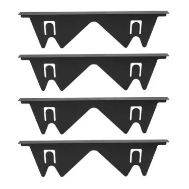 Imagem de Fogão Covers, Aço Inoxidável Fogão Filler, Resistente Ao Calor Cozinha Forno Counter Side, Fácil de Limpar, Comprimento Ajustável 13.8 a 27.6, para Contadores