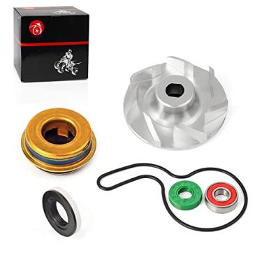 Imagem de MOTO1988 Rolamento e Vedação do Impulsor de Alumínio do Boleto Da Bomba de Água Para Polaris Ranger 700 800 Rzr 800 2009-2014 Desportista 600 700 800 2002-2014 5433684 3610075